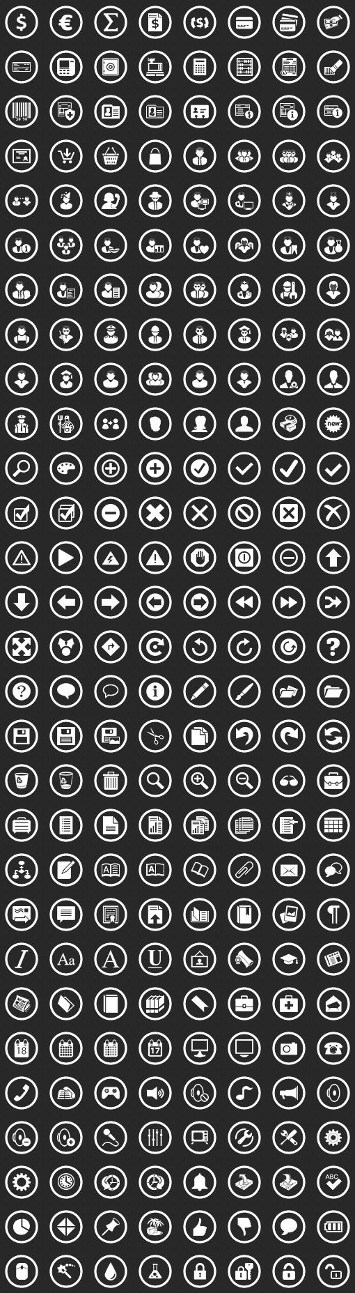 Windows Phone Icons Set